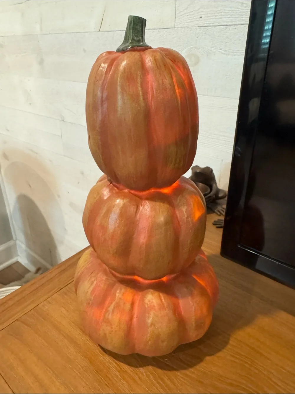 Target Light-Up Triple Jack-O'-Lantern Accent Halloween Decor